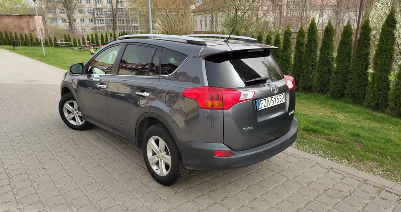 Toyota RAV4 cena 51900 przebieg: 168000, rok produkcji 2013 z Żary małe 466